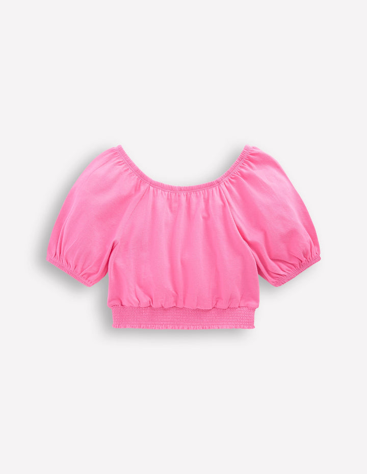 Bubble Top-Rose Pink