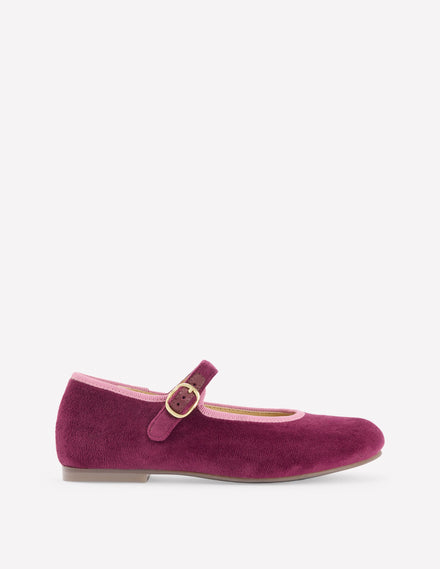 Mary Jane Shoes-Deep Wisteria