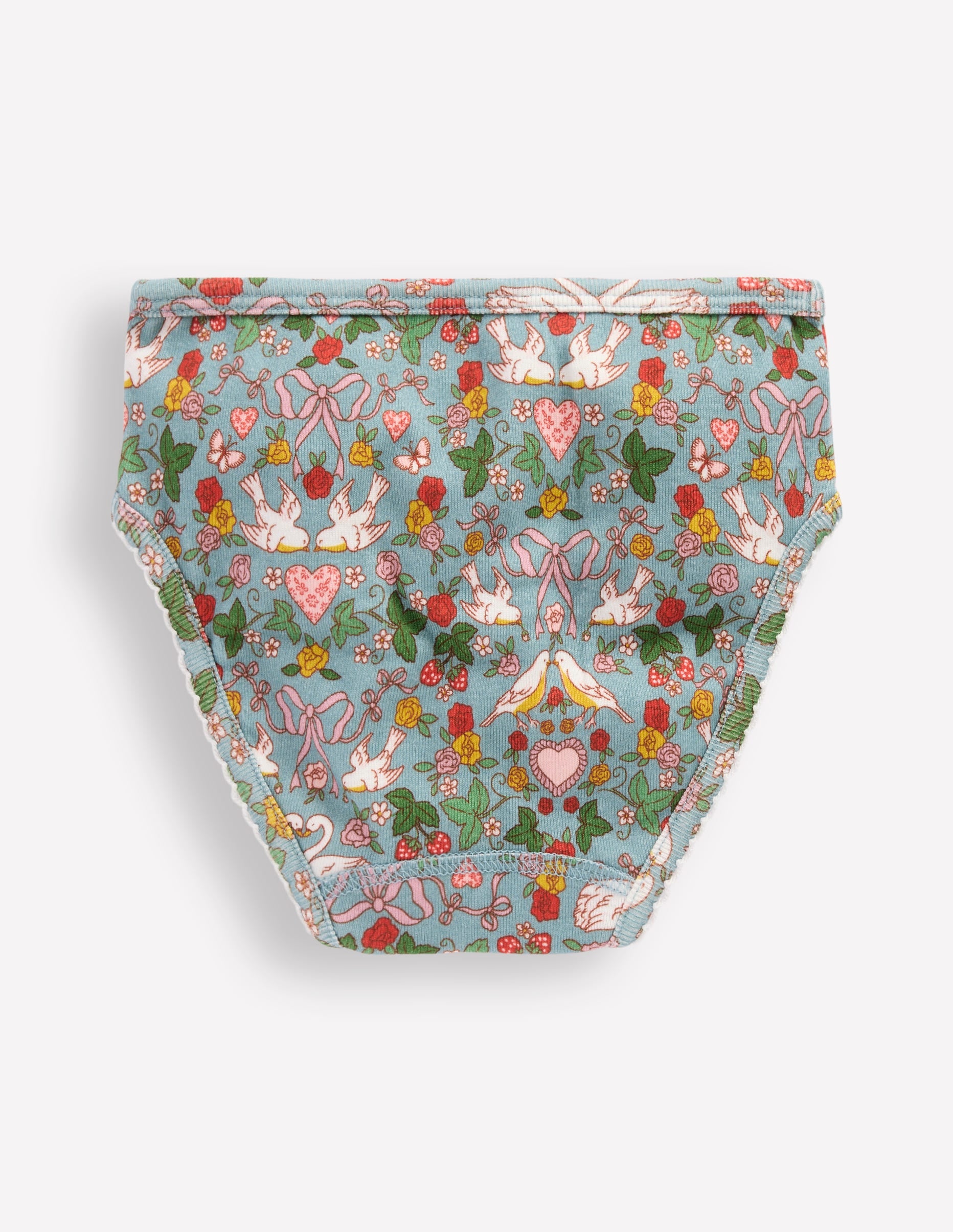 7-pack Pants-Festive Swans - Image 2