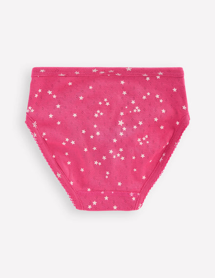 7-pack Pointelle Pants-Multi Stars