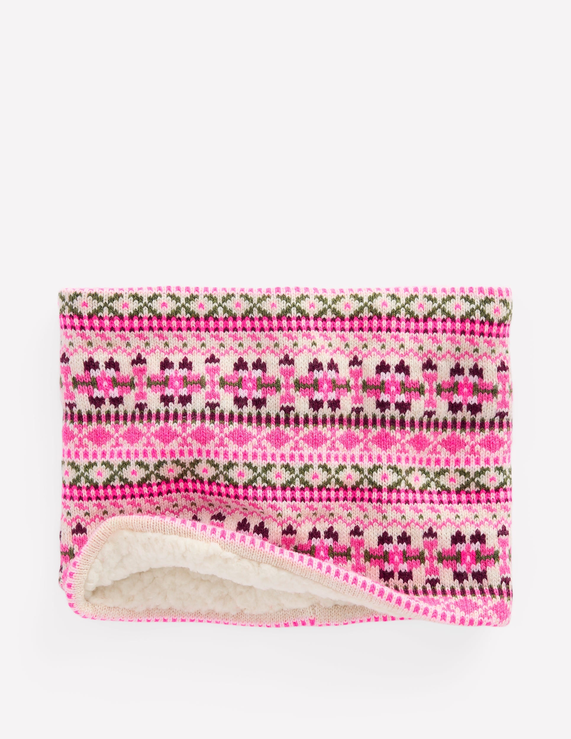 Fair Isle Snood-Heritage Fair Isle-3