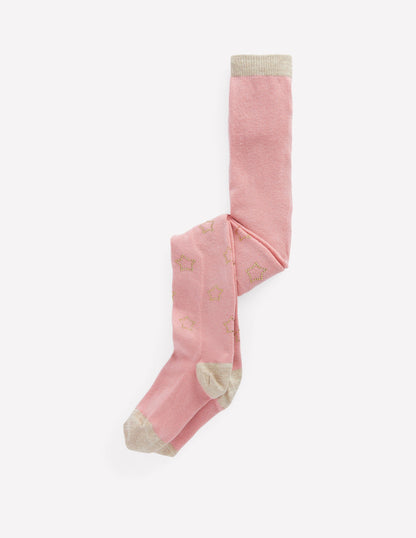 Girls Tights-Pink-1