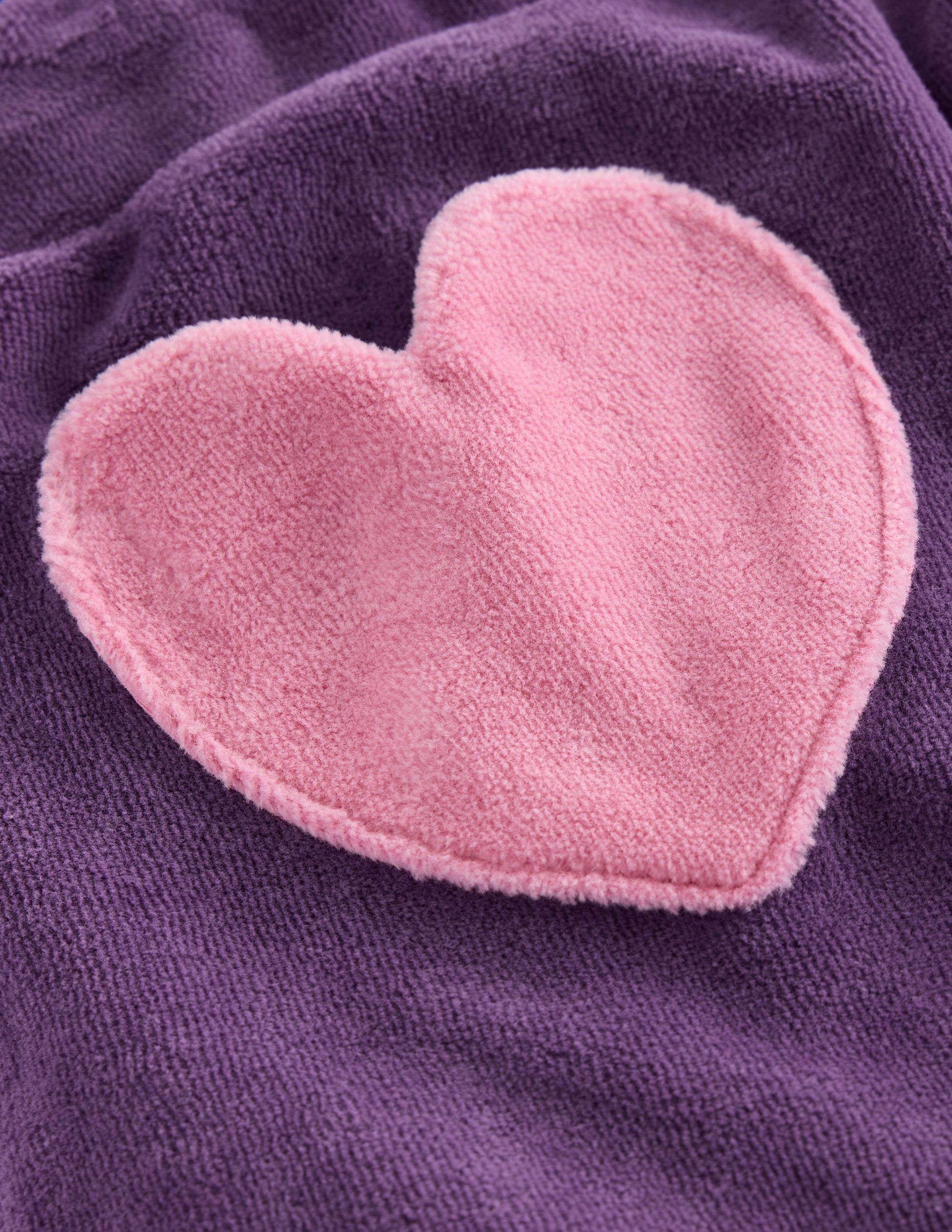 Heart Pocket Velour Jogger-Mystical Purple-3