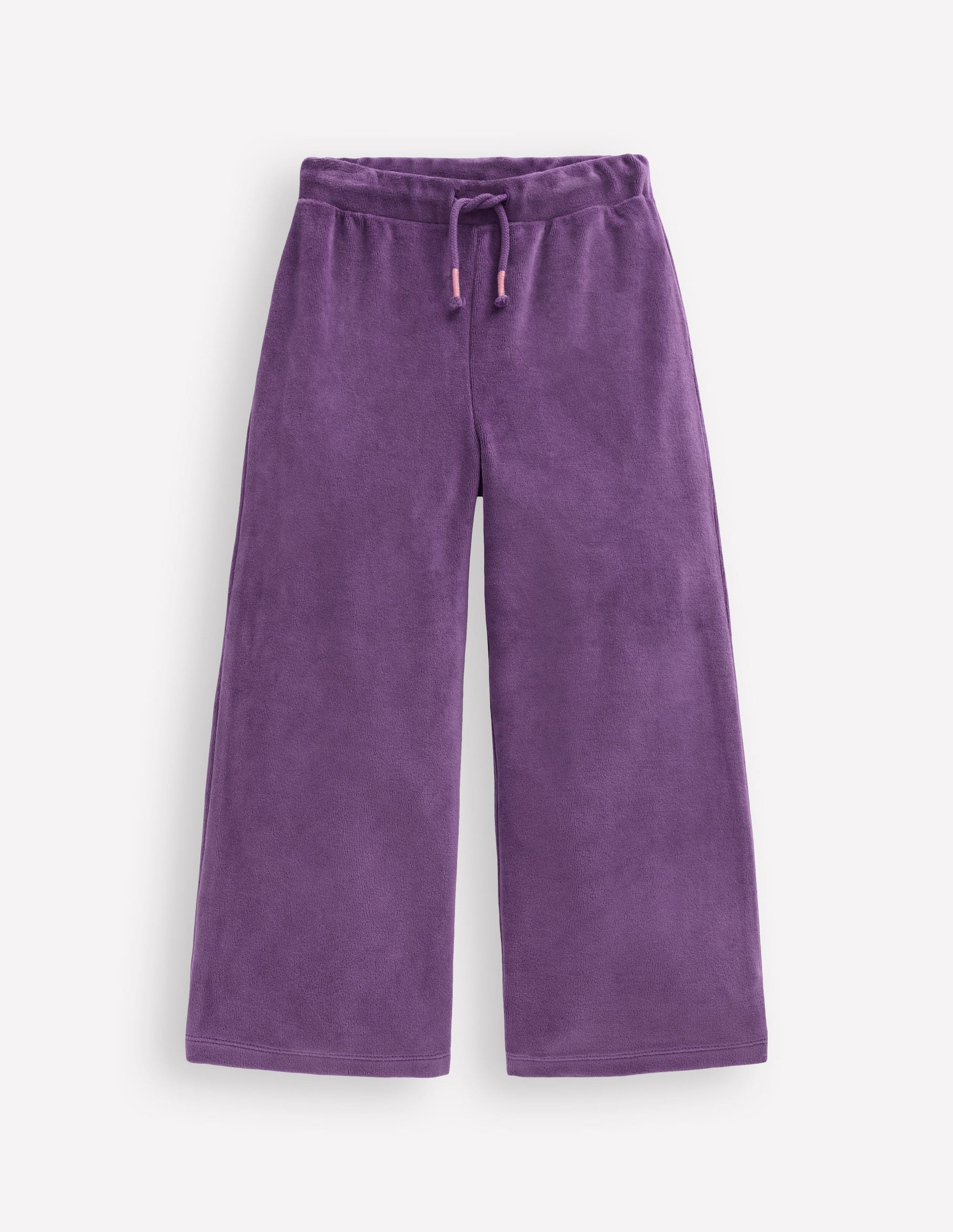 Heart Pocket Velour Jogger-Mystical Purple-1