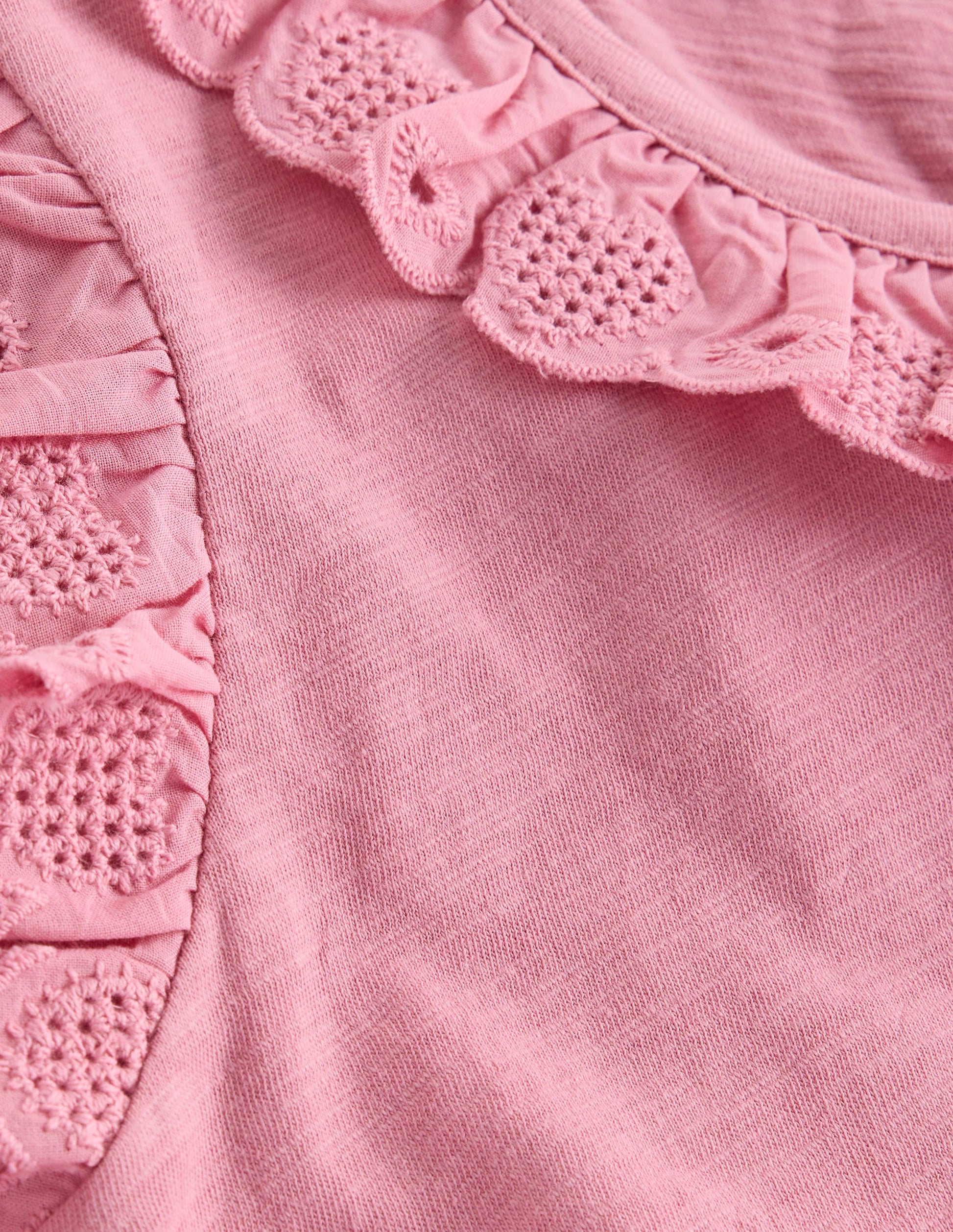 Broderie Heart Trim Top-Pink Haze-3
