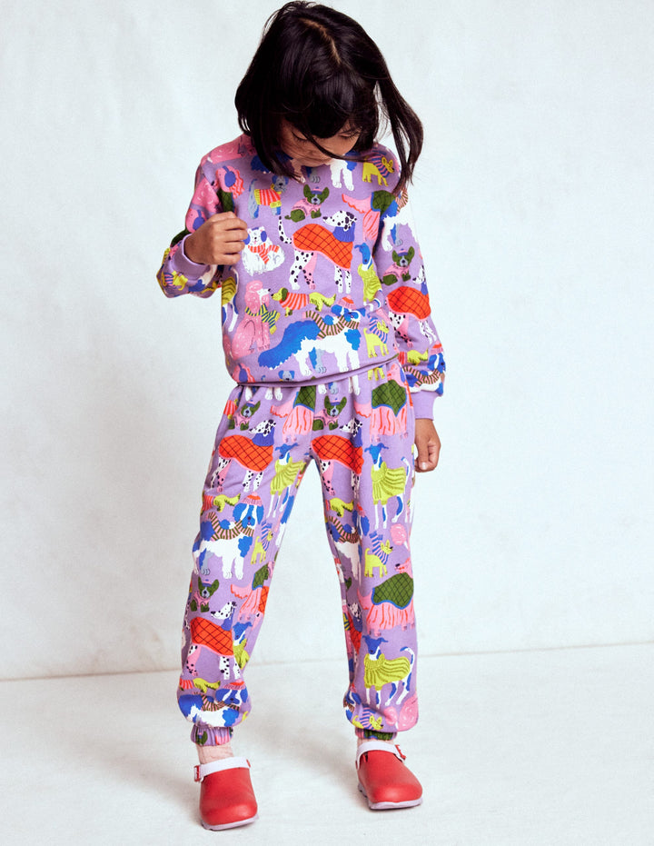 Printed Sweatshirt-Cosy Pups