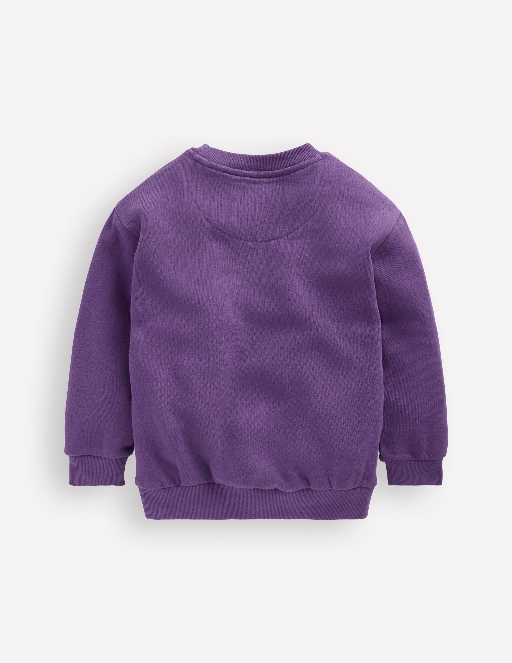 Printed Sweatshirt-Mystic Purple Lovebirds-2