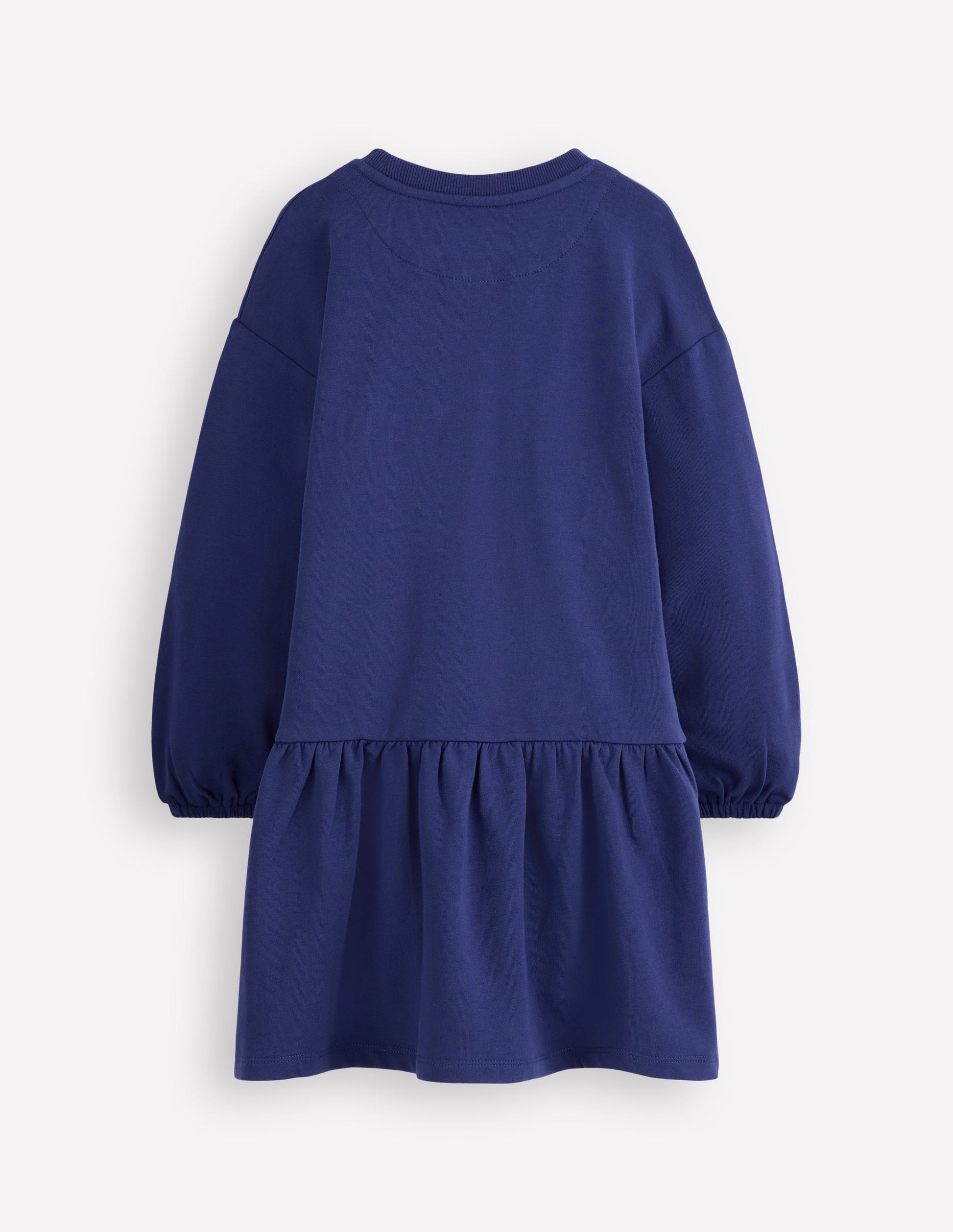 Logo Sweatshirt Dress-Starboard Blue Cherry-3