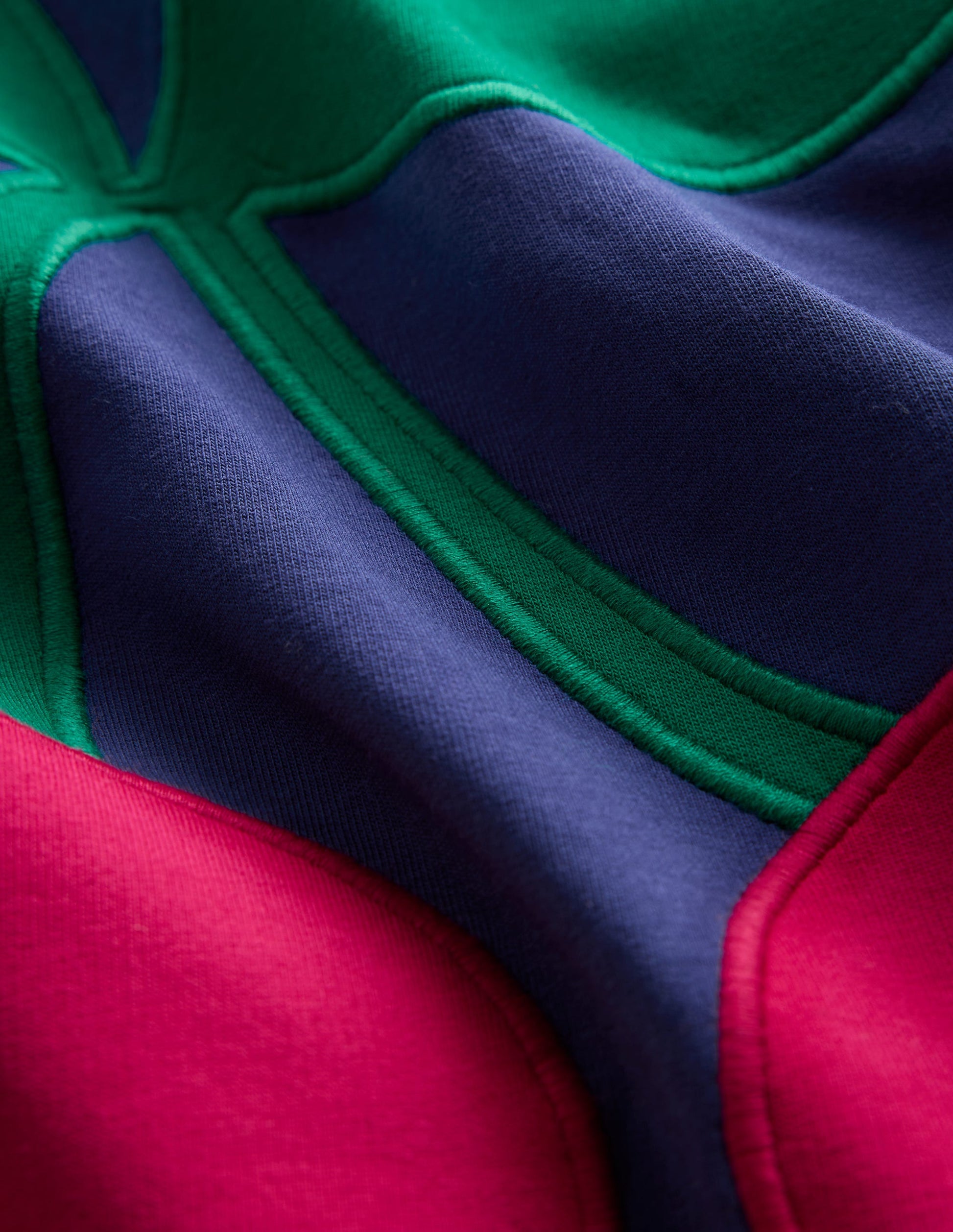 Logo Sweatshirt Dress-Starboard Blue Cherry-4