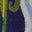 Printed Pull-on Woven Skirt-College Navy Pansy Bed