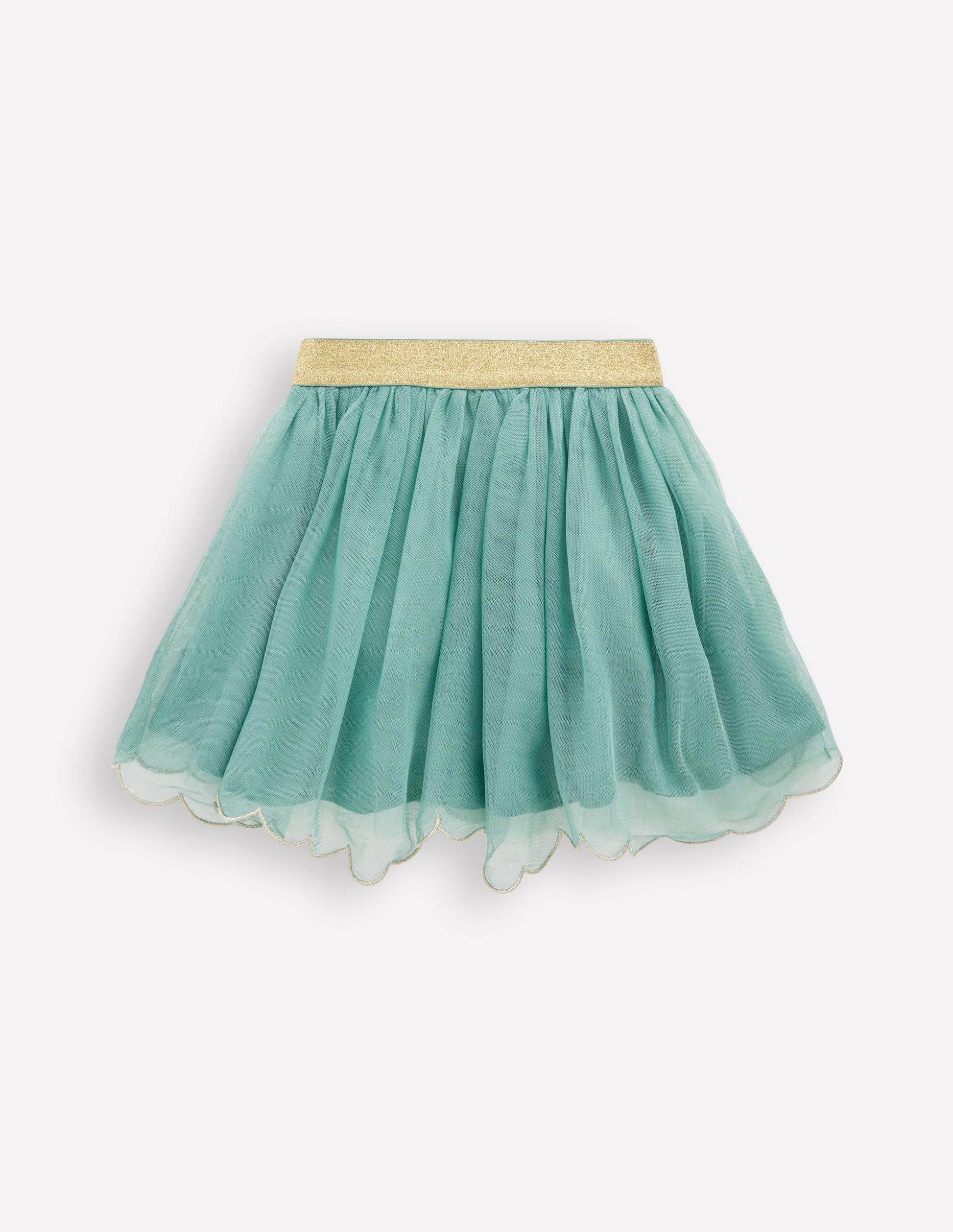 Appliqué Tulle Skirt-Eucalyptus Christmas-3