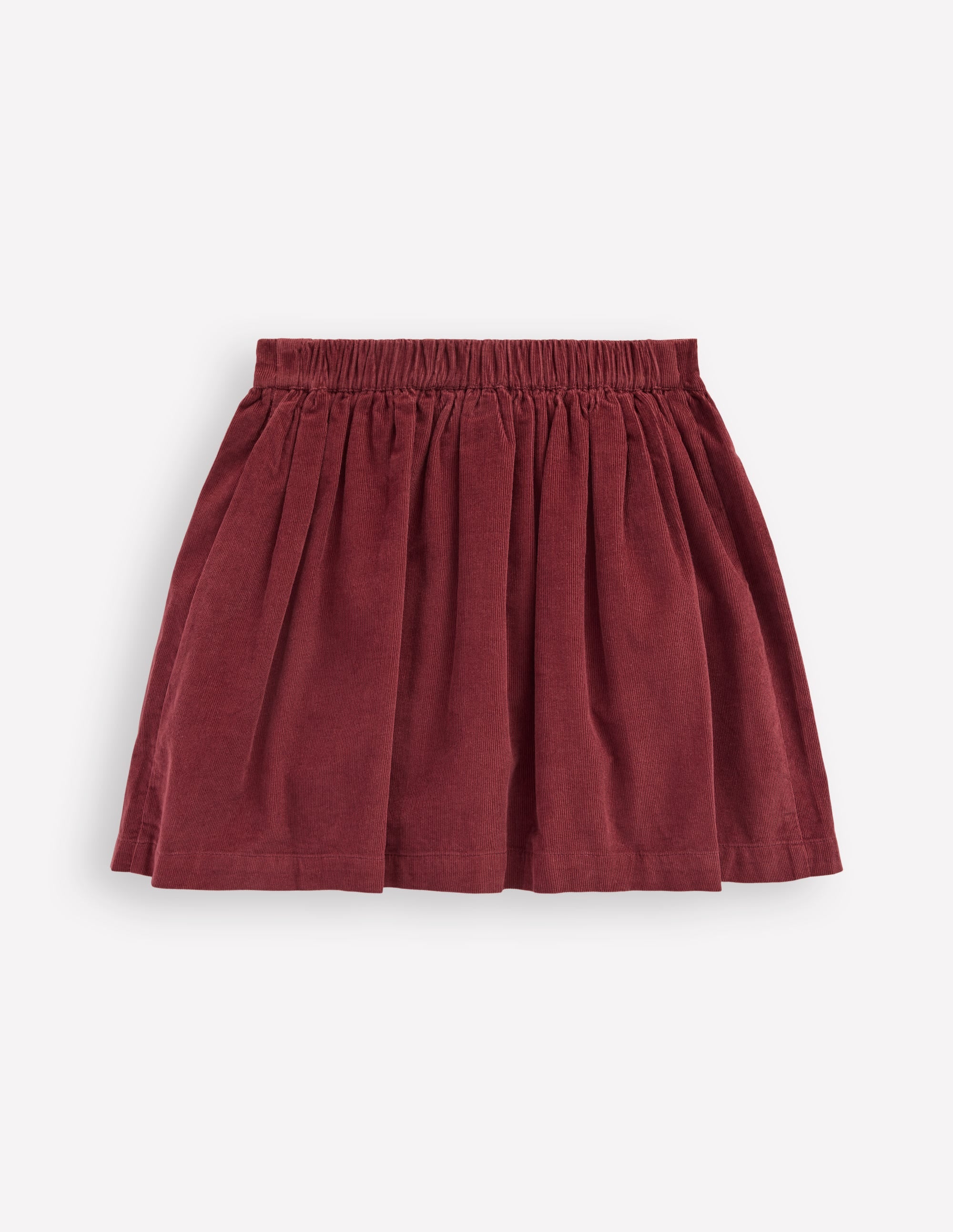 Button-through Mini Skirt-Chestnut Cats - Image 2