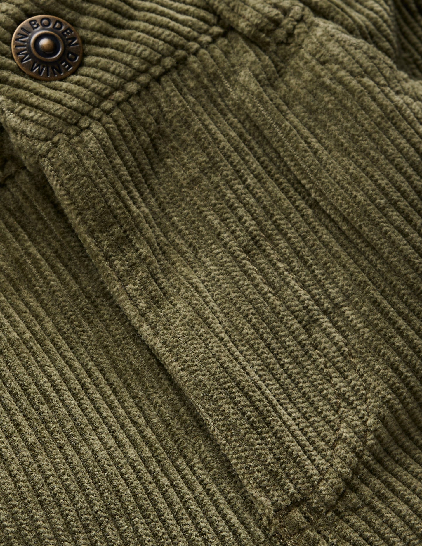 Wide Leg Trouser-Woodland Green