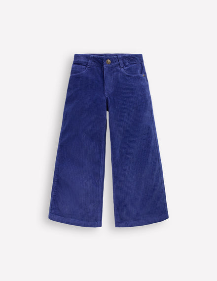 Wide Leg Trouser-Sapphire Blue