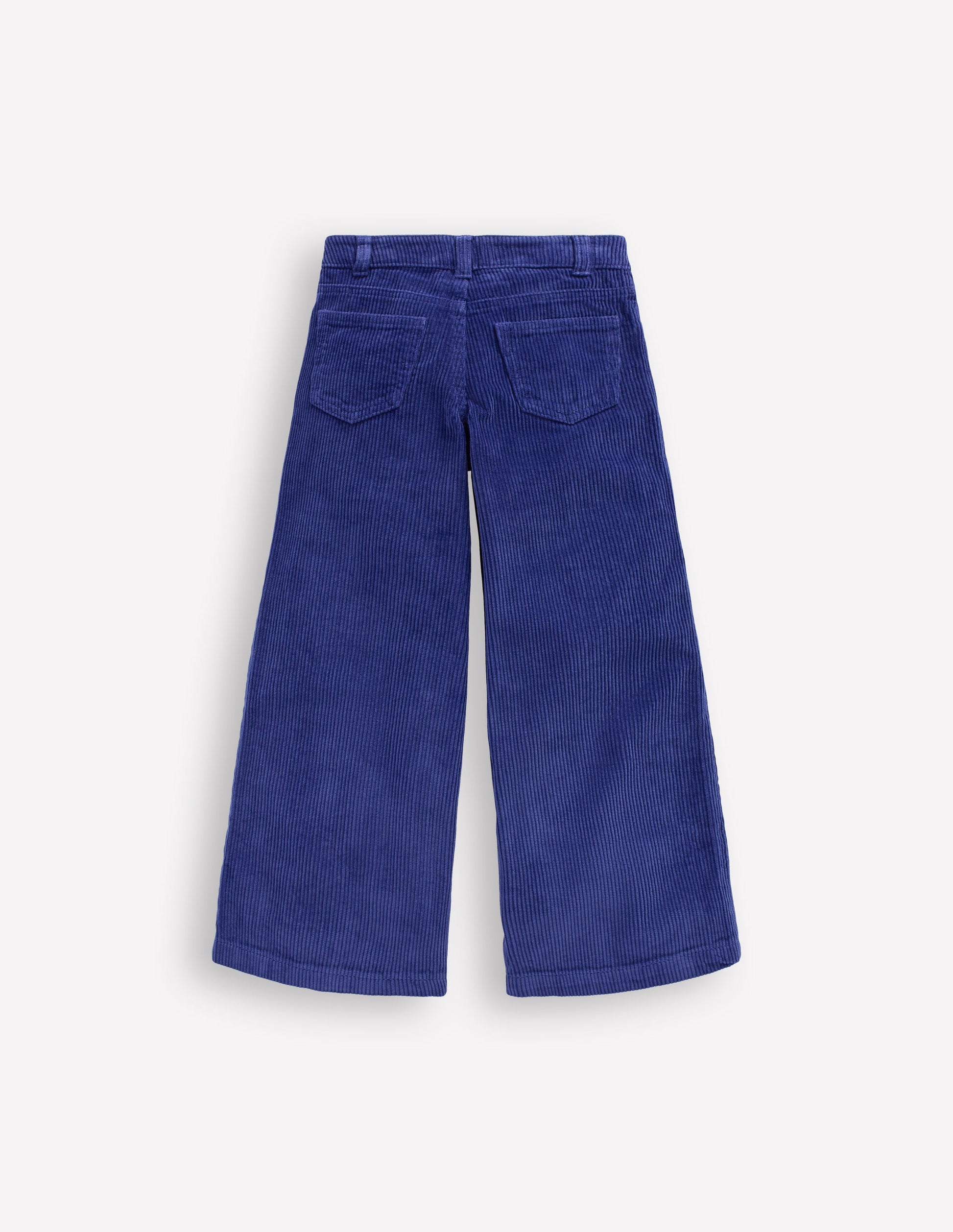 Wide Leg Trouser-Sapphire Blue-2
