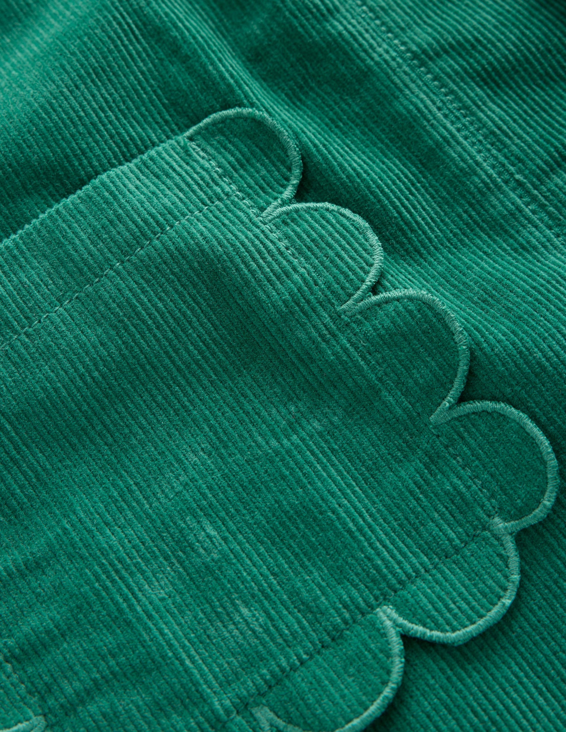 Saffy Cord Pinafore Dress-Jewel Green-3