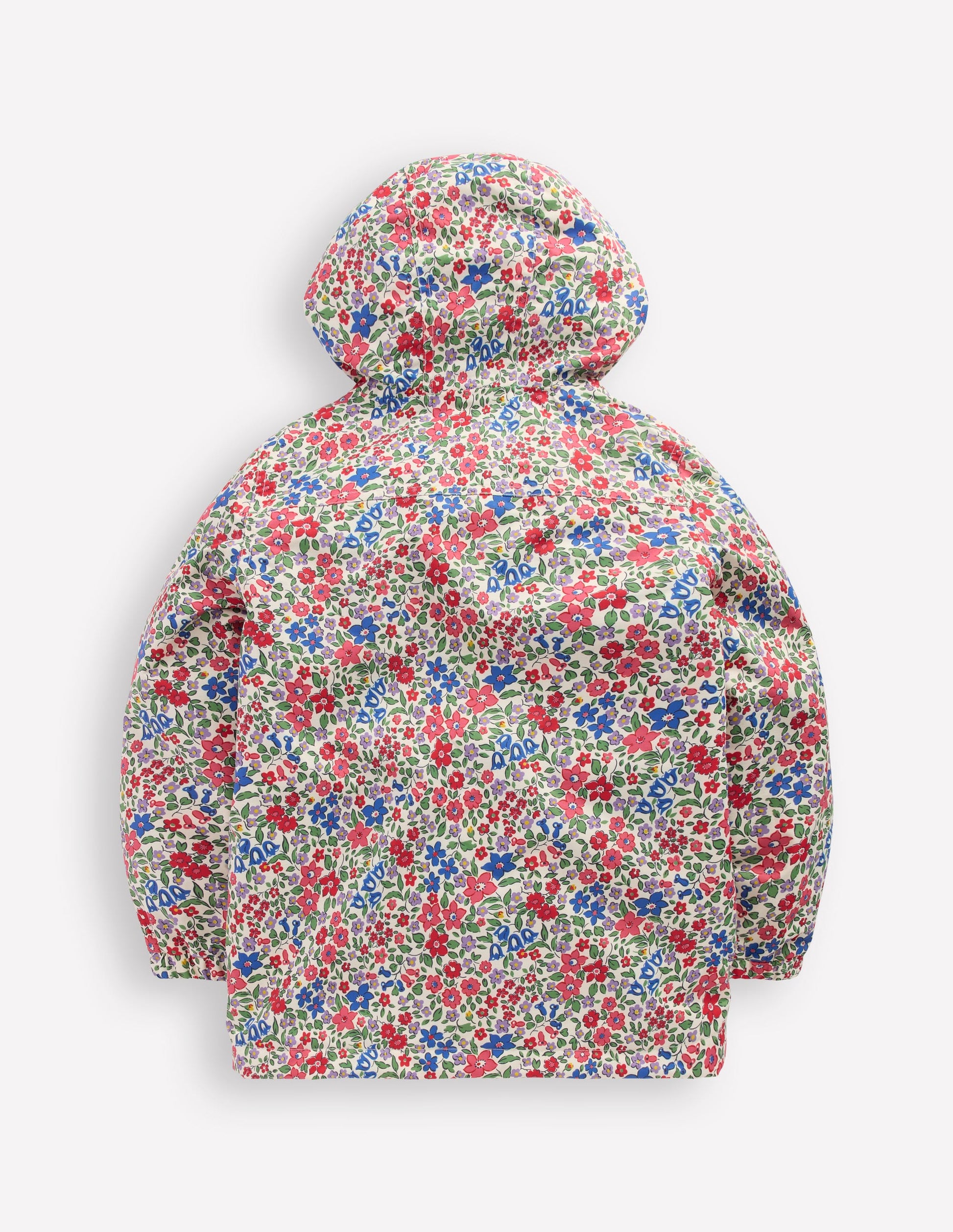 4-in-1 Waterproof Coat-Rapture Rose Flowerbed-3