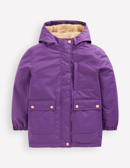 4-in-1 Waterproof Coat-Purple-2