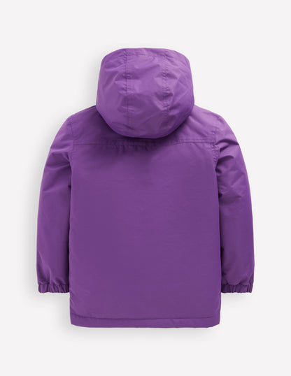 4-in-1 Waterproof Coat-Purple-3
