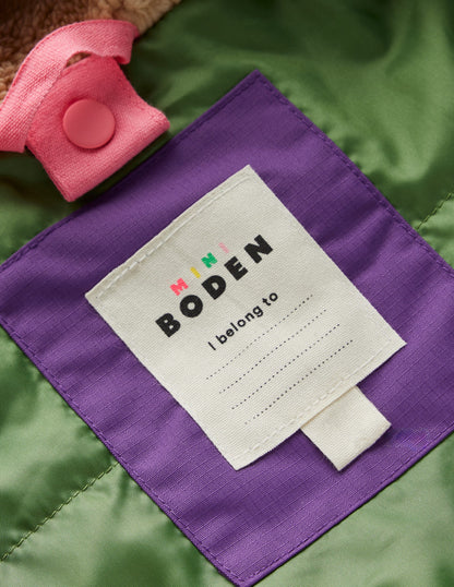 4-in-1 Waterproof Coat-Purple-5