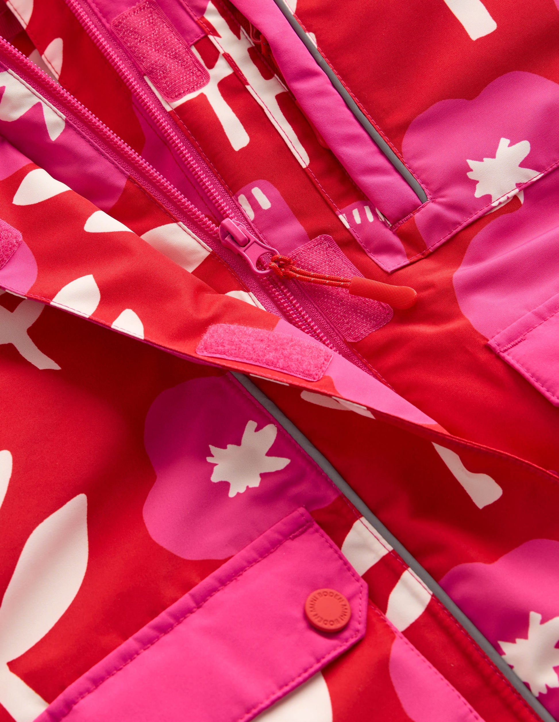 All-Weather Waterproof Coat-Giant Pink-4