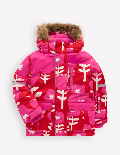 All-Weather Waterproof Coat-Giant Pink-2