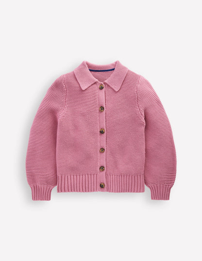 Collared Cardigan-Pink Haze-5