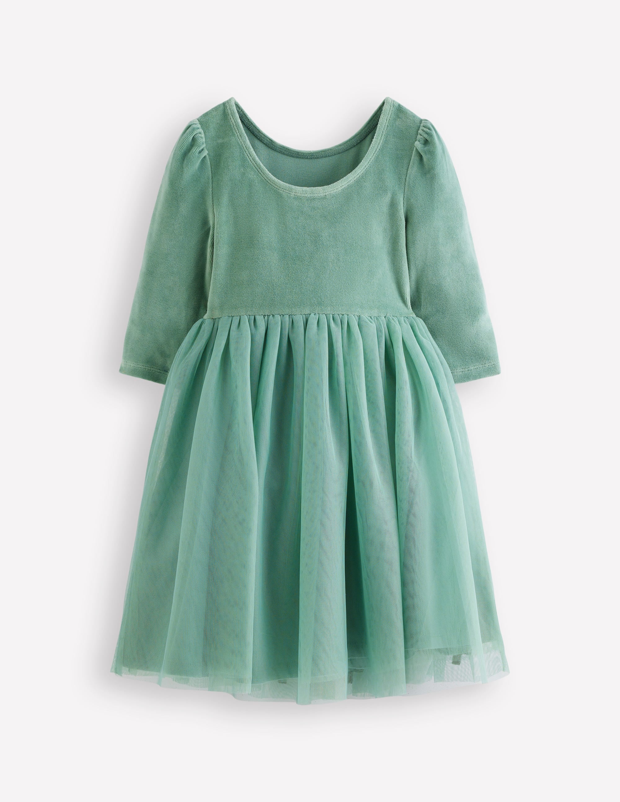Aurora Appliqué Tulle Dress-Robin Motif - Image 2