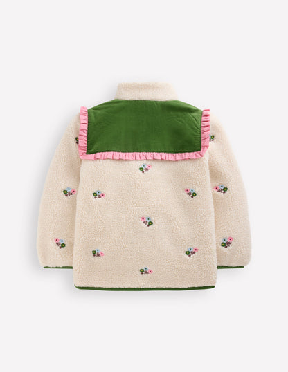 Pretty Borg Mix Jacket-Soft Ivory Embroidered-2