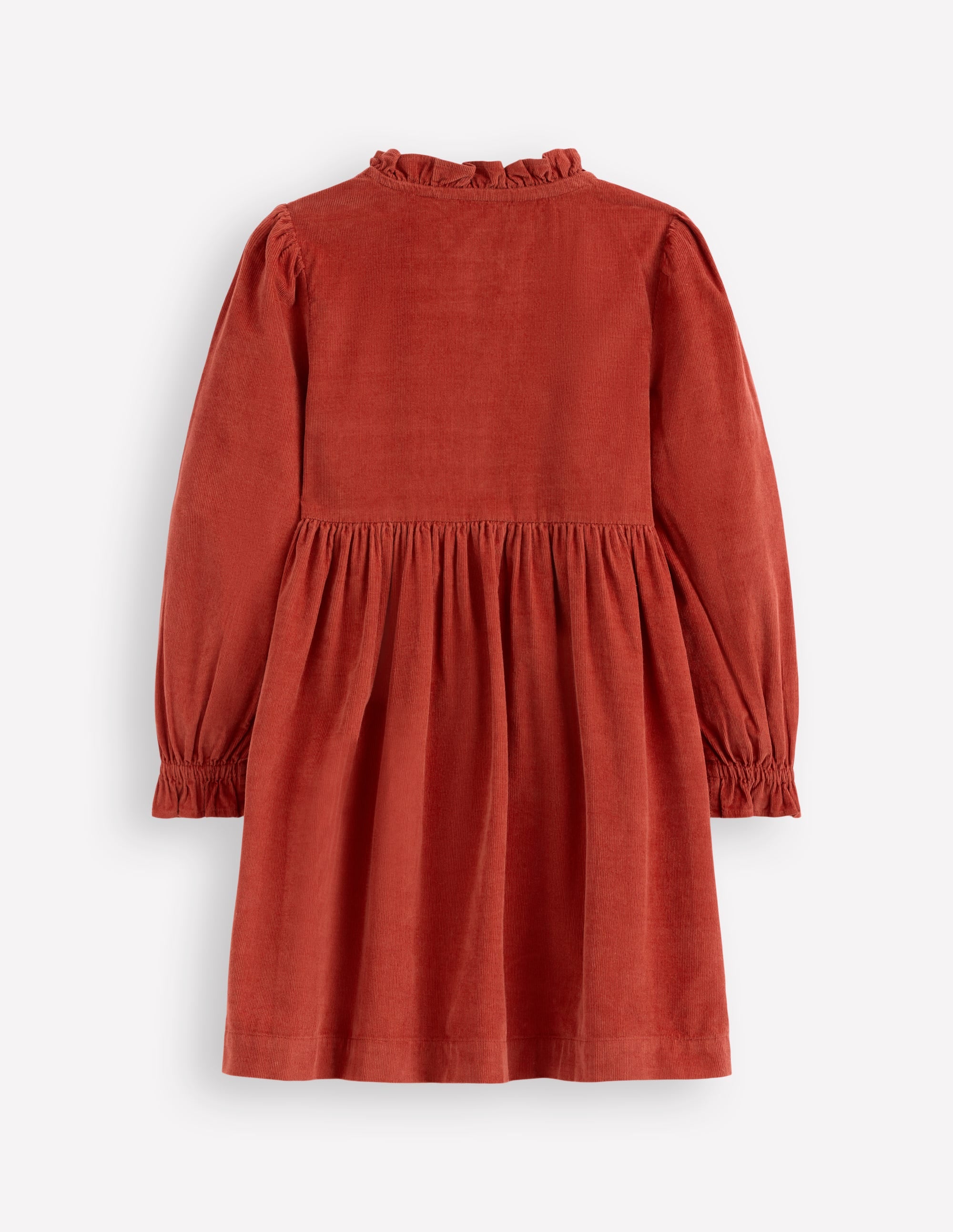 Suki Long Sleeve Smocked Dress-Copper - Image 2