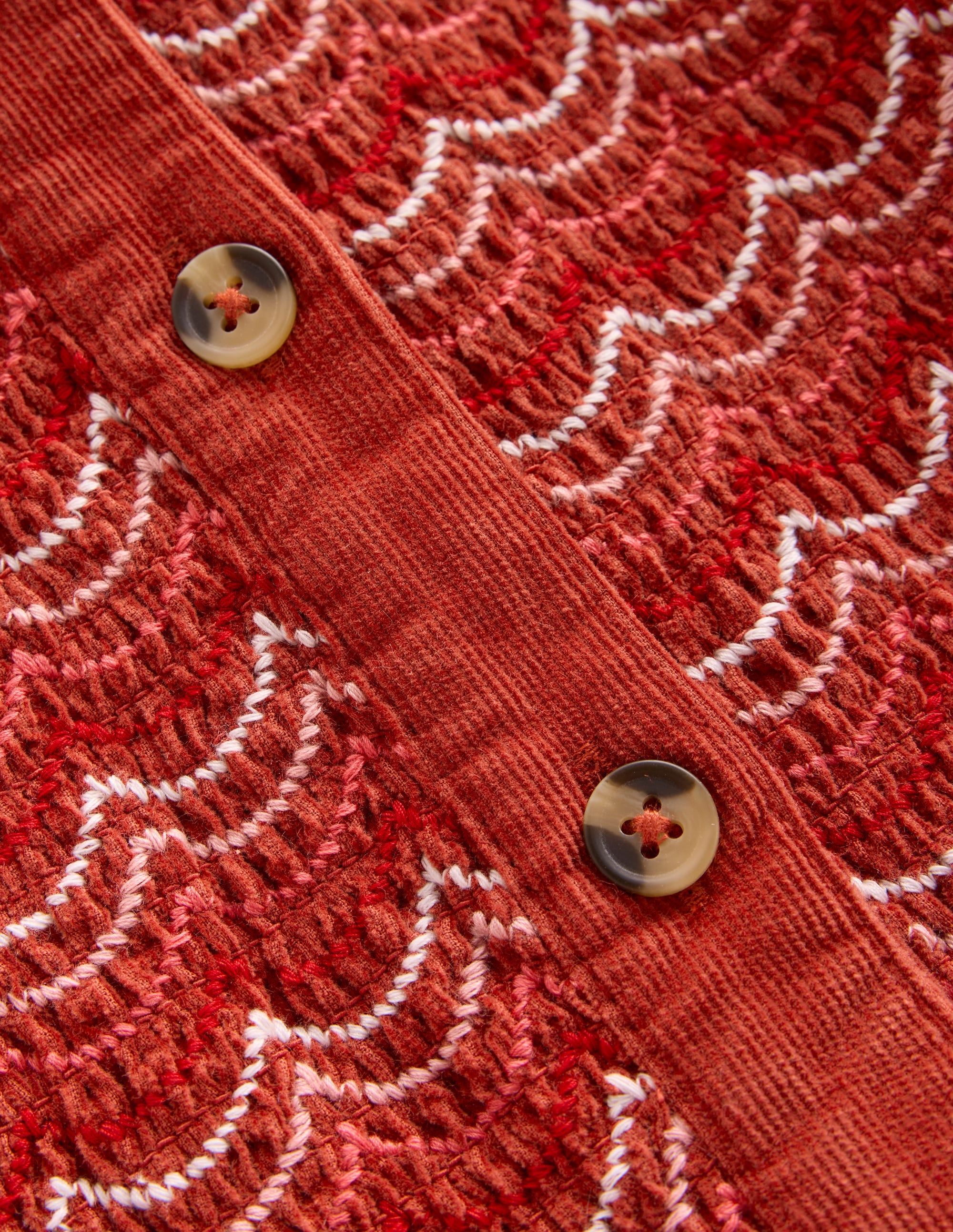 Suki Long Sleeve Smocked Dress-Copper - Image 3
