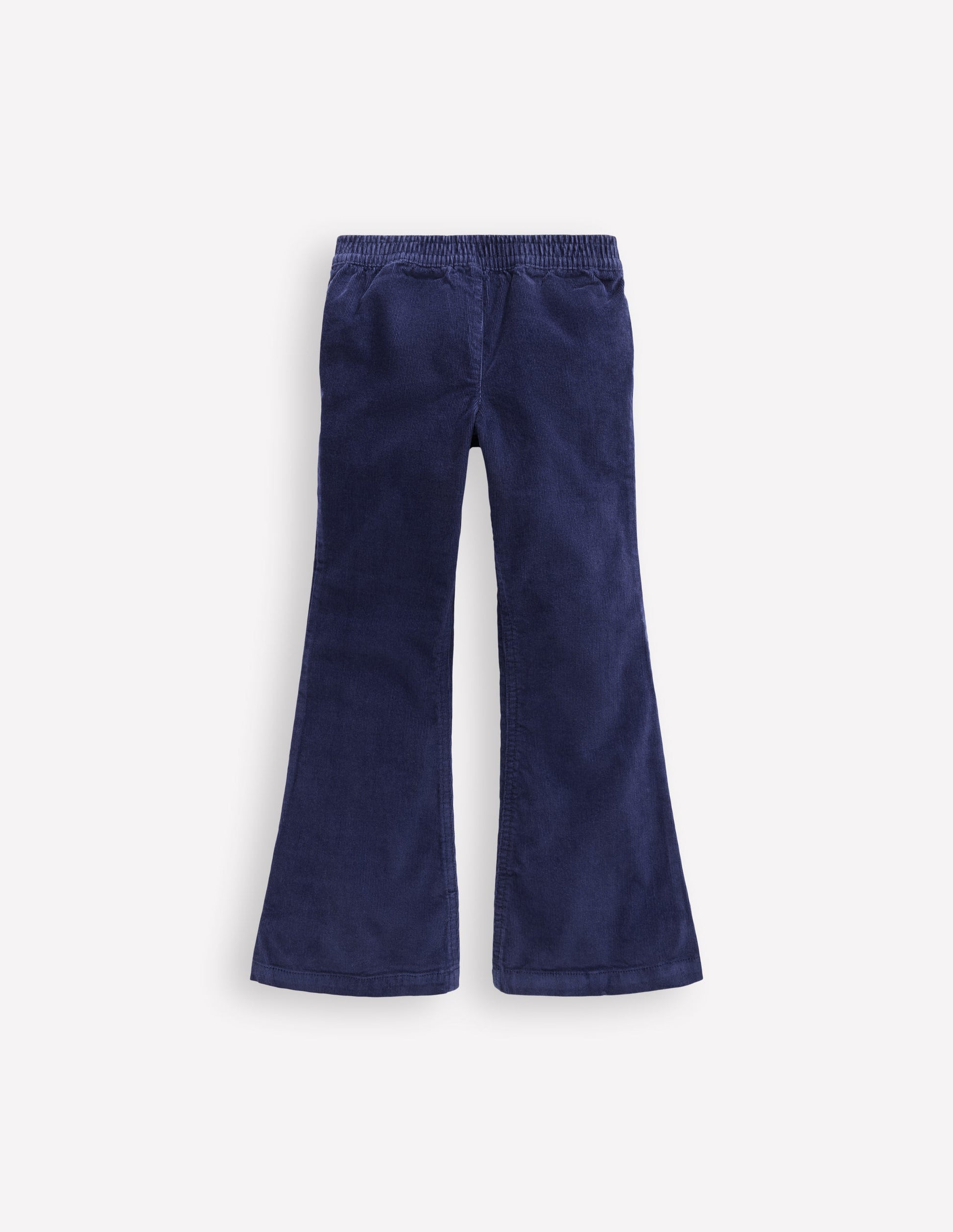 Flared Cord Legging-College Navy-2