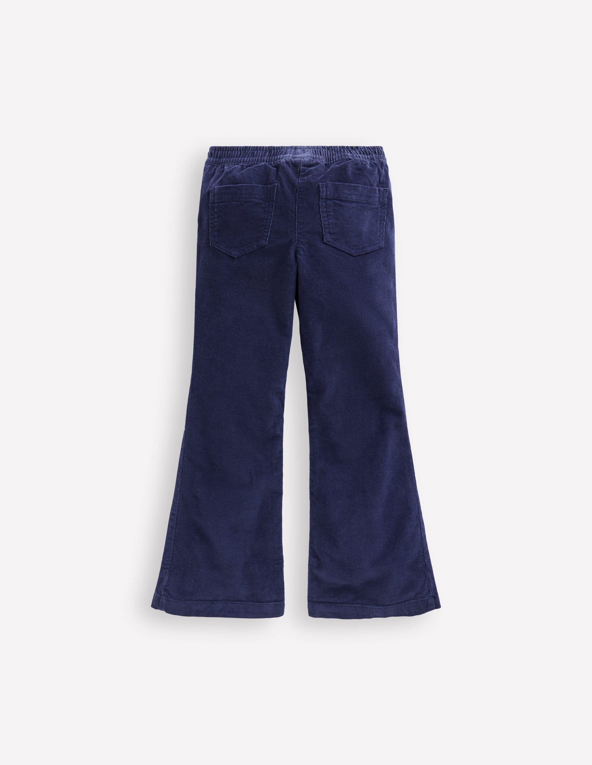 Flared Cord Legging-College Navy-3