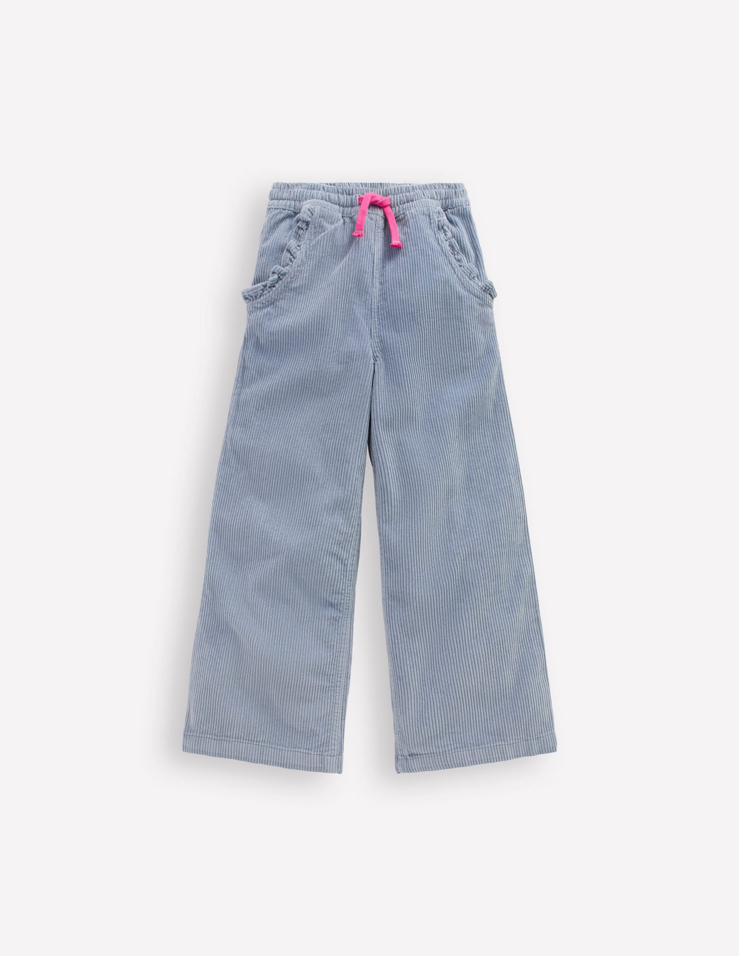 Relaxed Cord Trousers-Blue