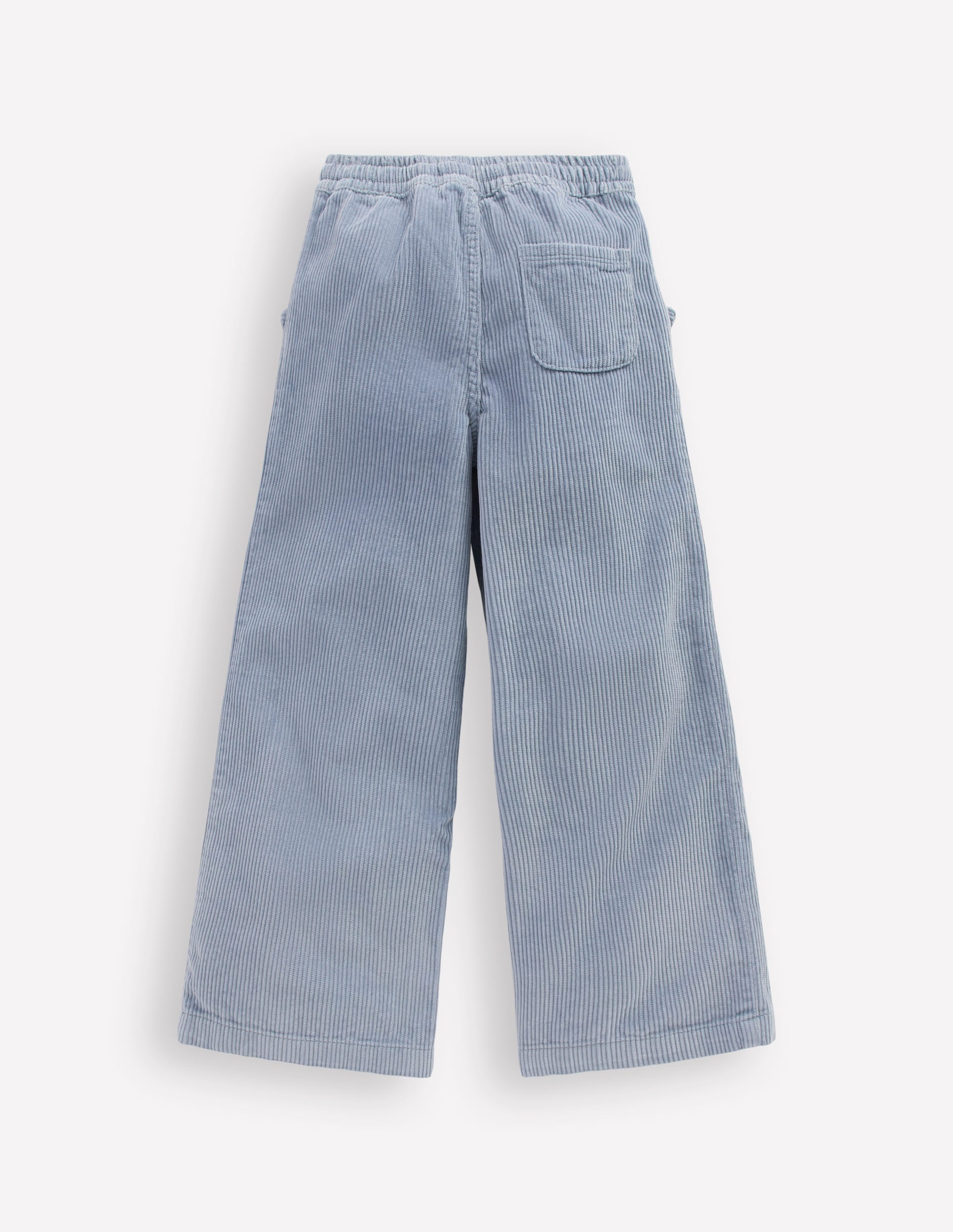 Relaxed Cord Trousers-Blue - Image 2