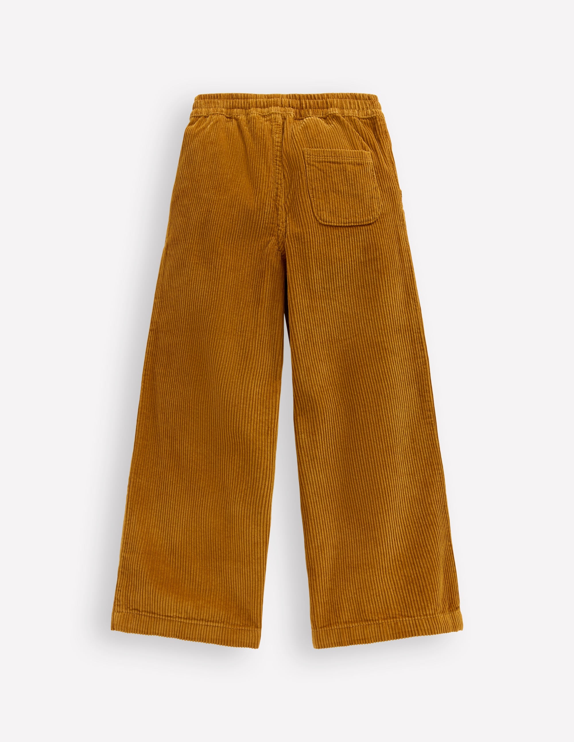 Relaxed Cord Trousers-Toffee Brown - Image 2