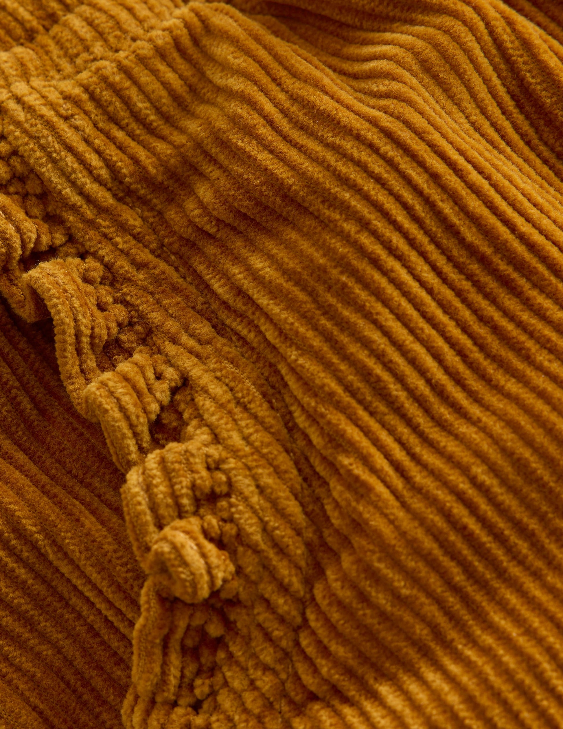 Relaxed Cord Trousers-Toffee Brown-3