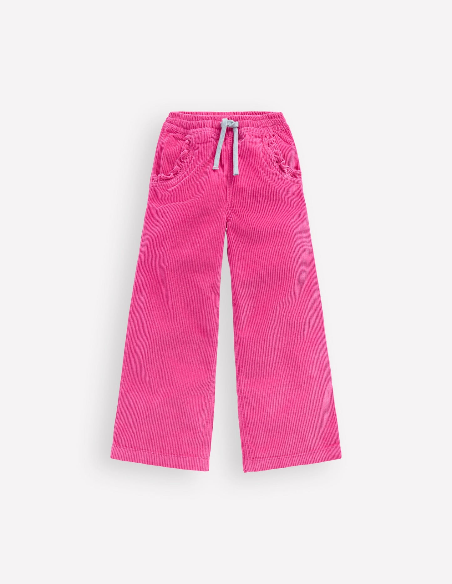 Relaxed Cord Trousers-Raspberry Pink