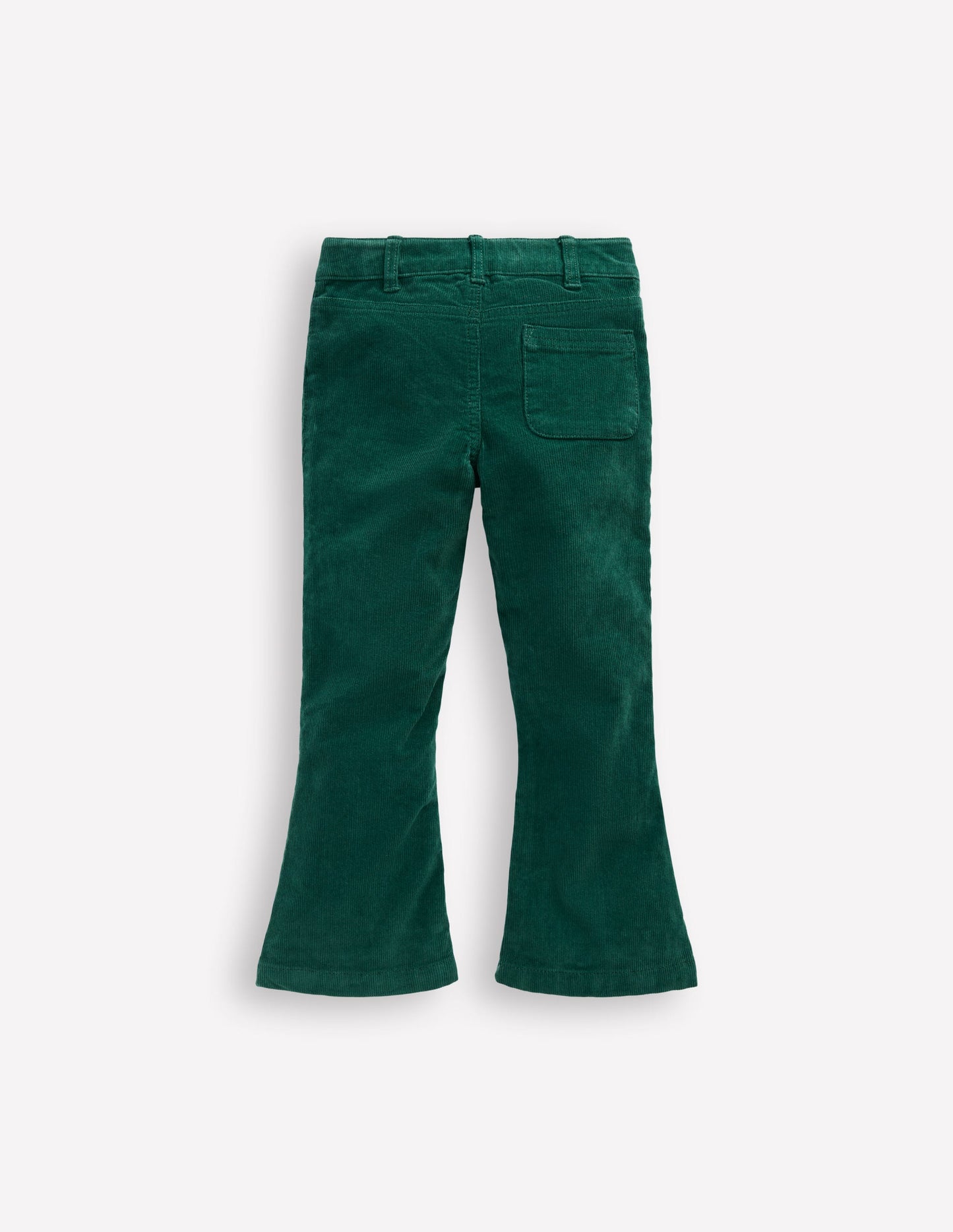Kick Flare Trouser-Emerald Night