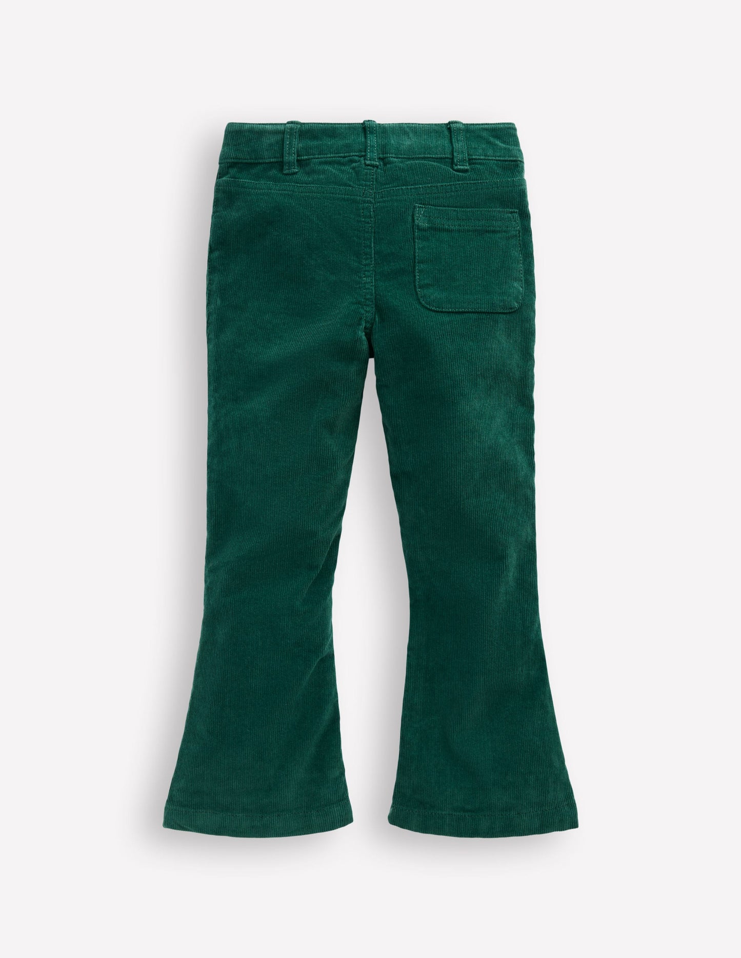 Kick Flare Trouser-Emerald Night
