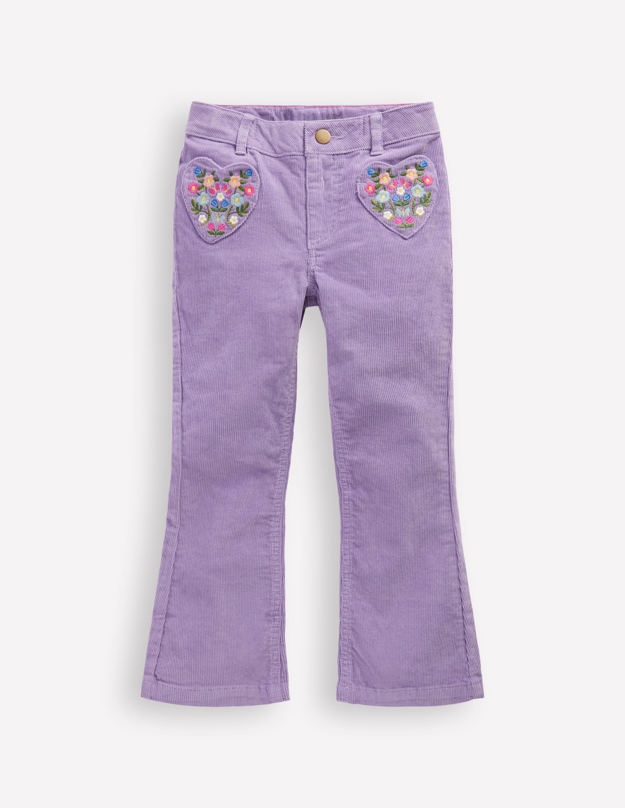 Kick Flare Trouser-Aster Purple - Image 1