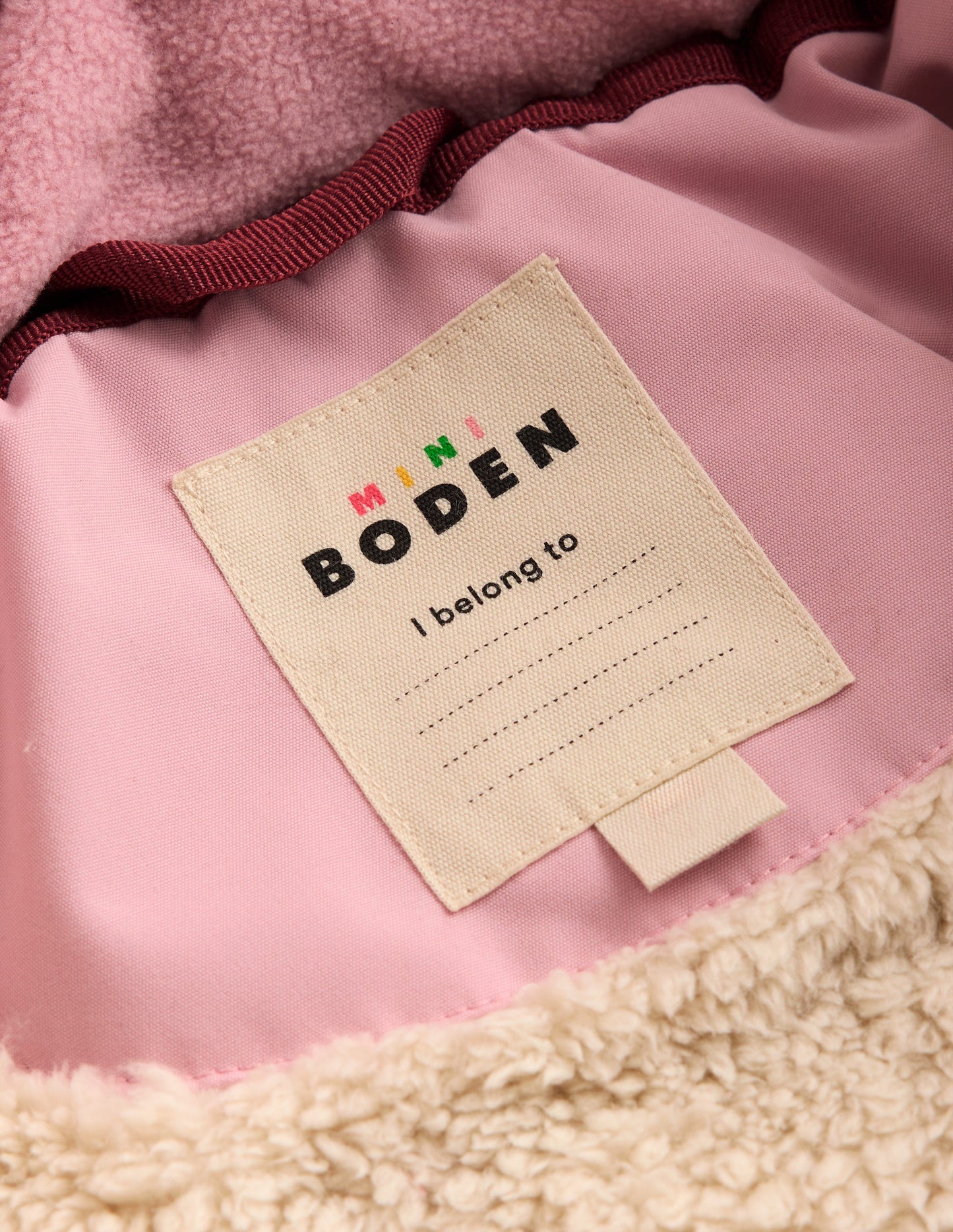 Joni Quilted Parka Coat-Pink