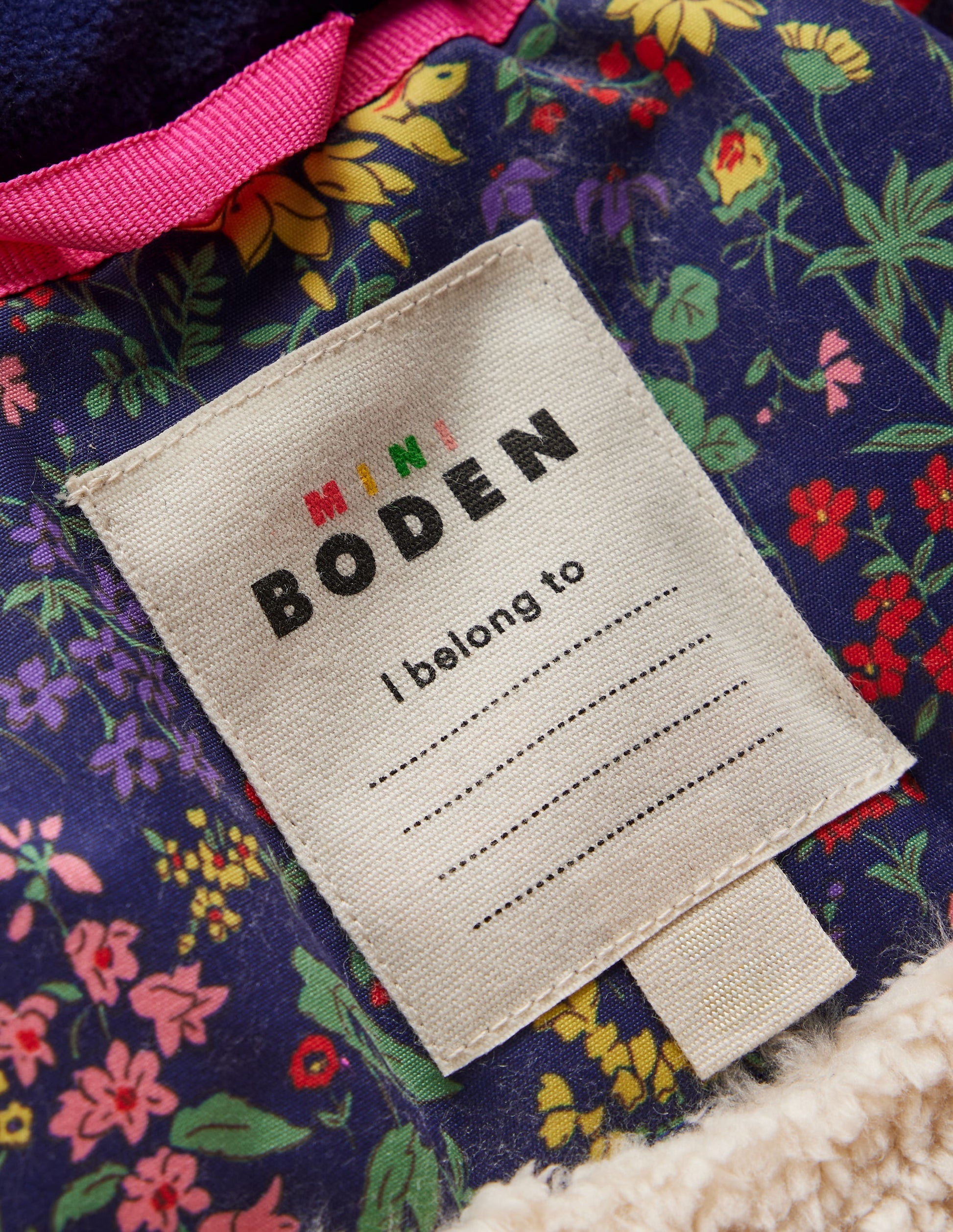 Joni Quilted Parka Coat-Blue Flower Meadow-5