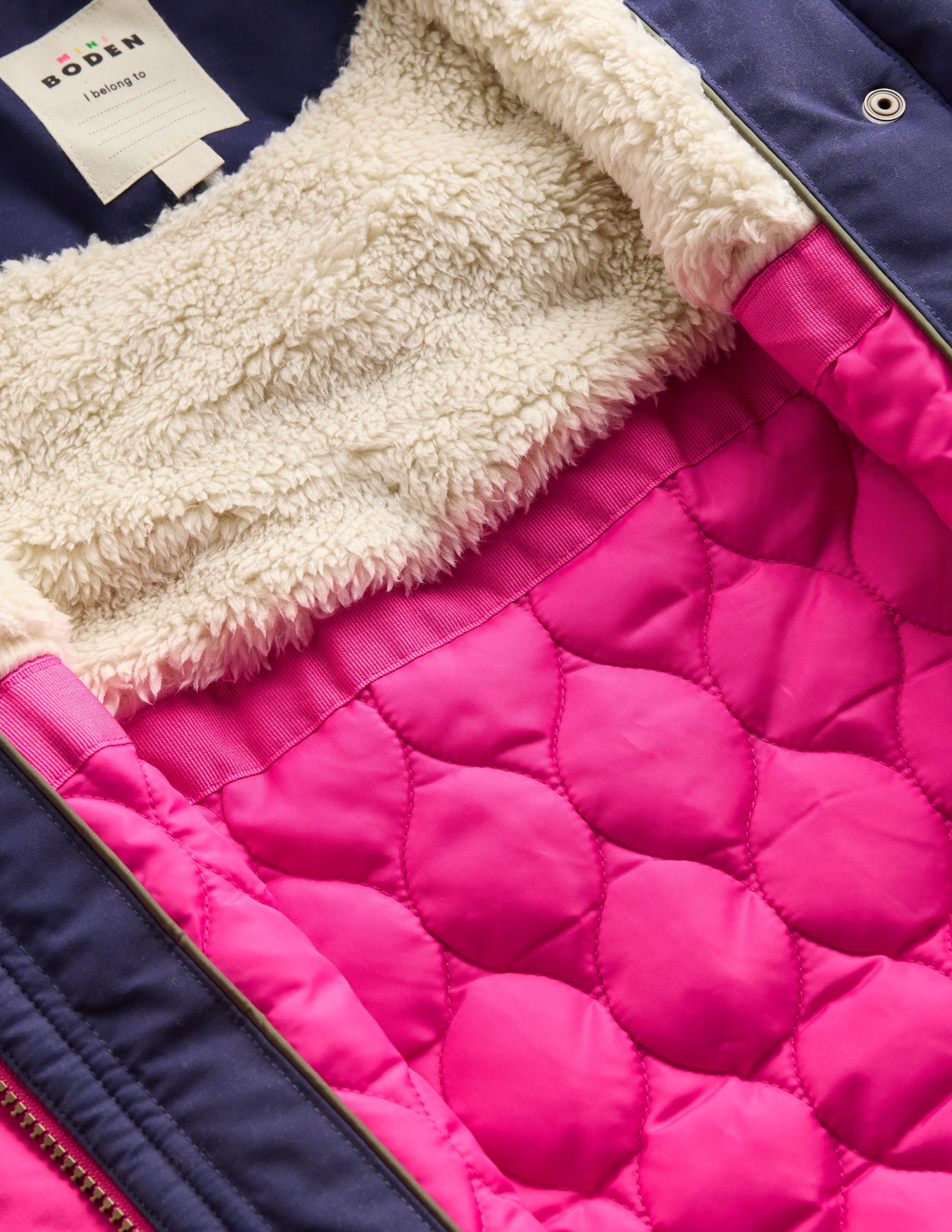 Joni Quilted Parka Coat-Multi Colourblock-6