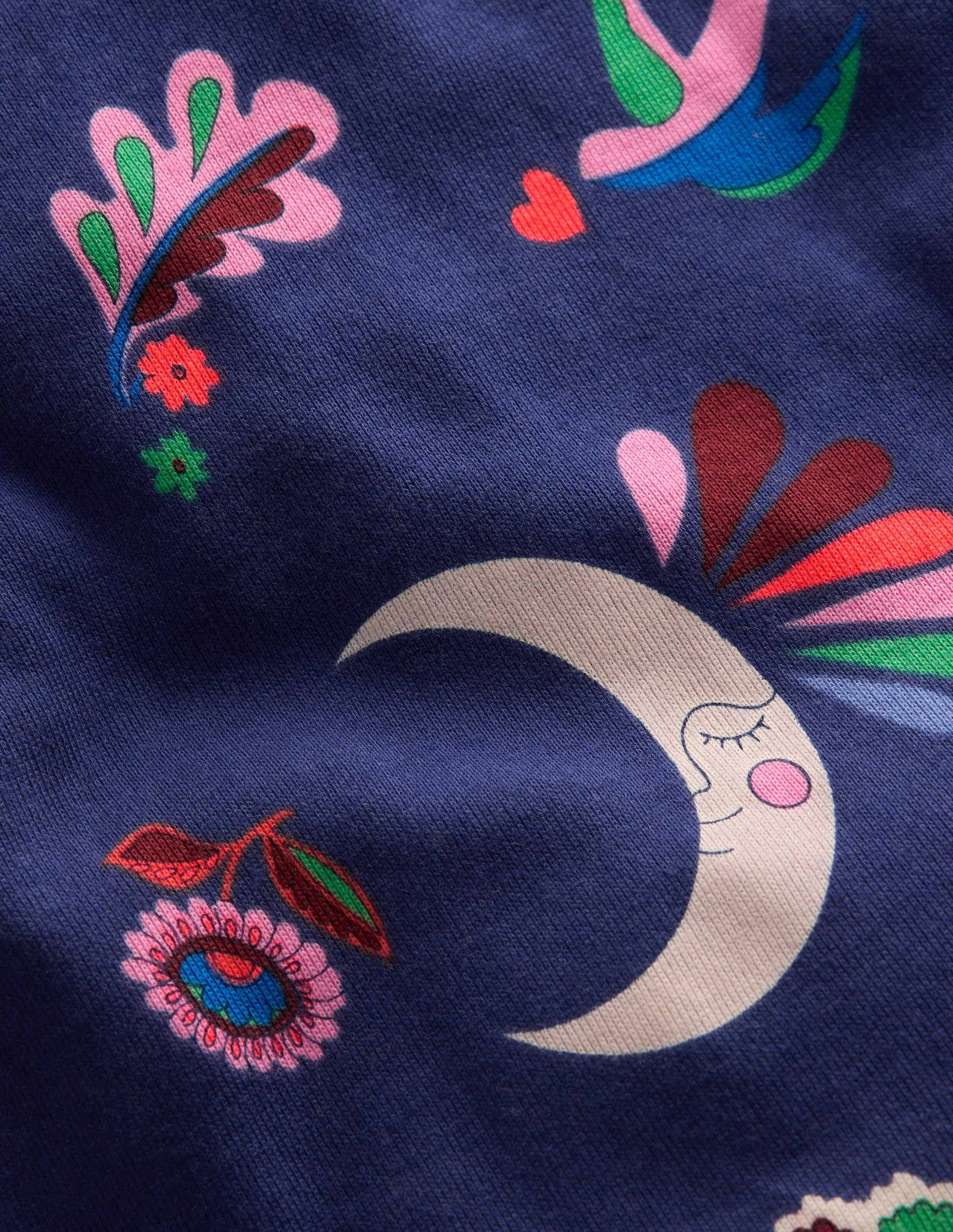 Snug Glow-in-the-dark Pyjamas-Starboard Blue Celestial-1