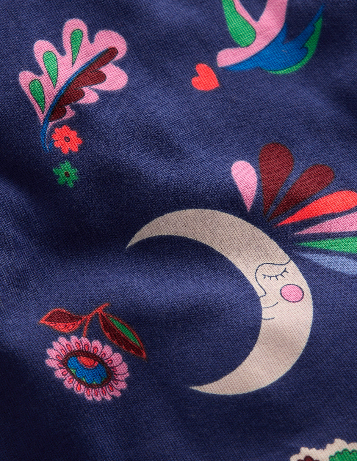 Snug Glow-in-the-dark Pyjamas-Starboard Blue Celestial - Image 3