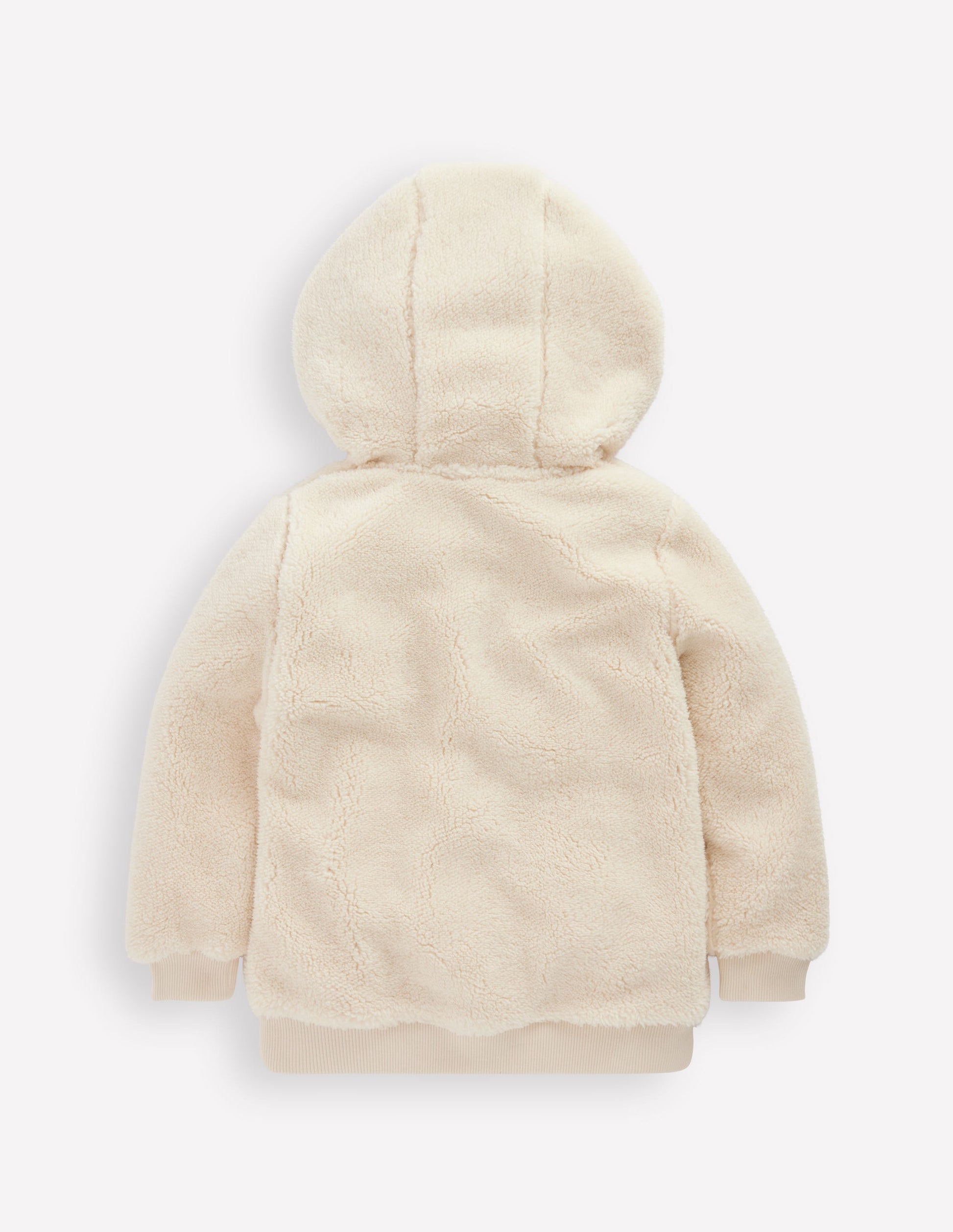 Fleece Hoodie-Oatmeal-2