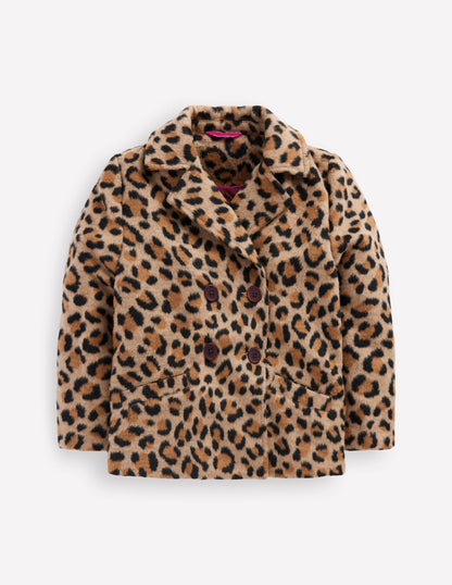 Pea Coat-Large Leopard Spot-2