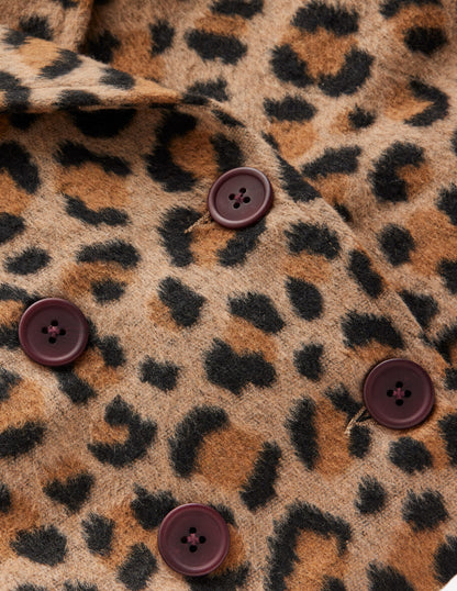 Pea Coat-Large Leopard Spot-4