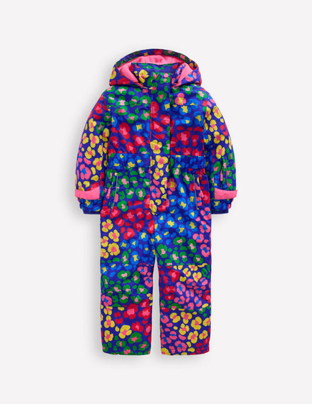 All-Weather Ski All-In-One-Navy Leopard